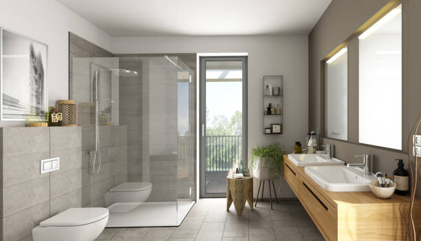 baño compartido