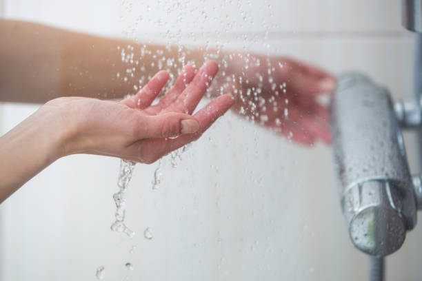 Baño con agua caliente